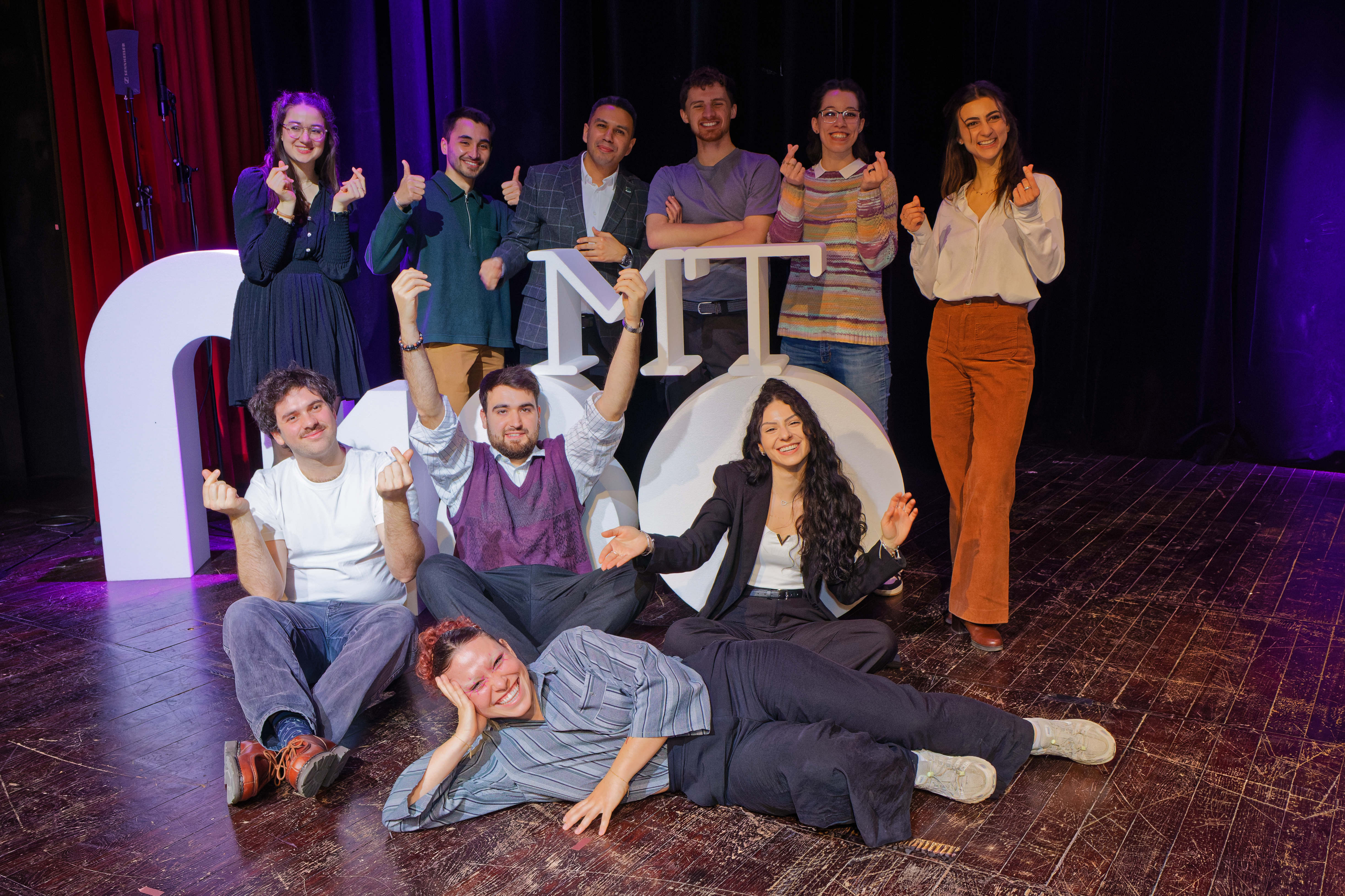 The ten 2026 finalists. ©IP Paris – Alain de Baudus.
